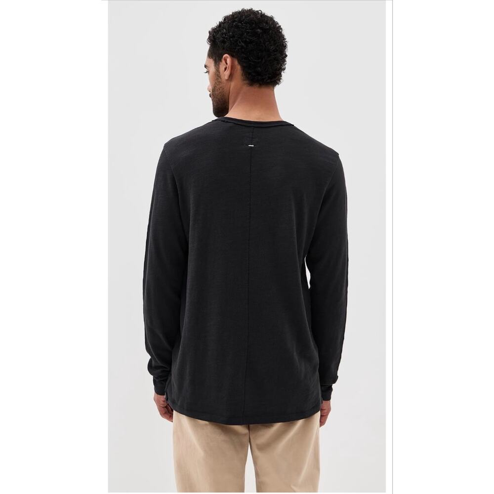 Rag & Bone Men’s Black Long Sleeve Shirt Size L 100% cotton - Picture 2 of 10
